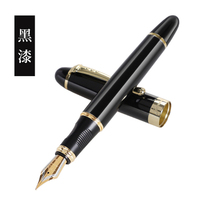 金豪X450铱金钢笔男士高档精致女生学生专用美工弯尖练字书法墨囊