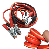 汽车电瓶线搭火线夹子蓄电池连接线4米超粗应急电源搭电线点火线