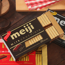 日本进口高端零食Meiji明治钢琴巧克力牛奶黑巧夹心抹茶糖果礼物
