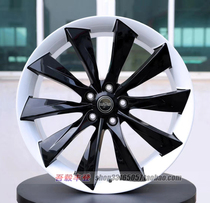 20 21 22寸适用于特斯拉Model 3 Y X奔驰宝马奥迪锻造黑白色轮毂