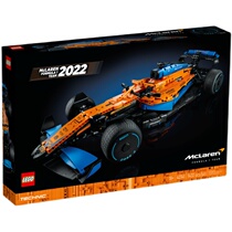 LEGO乐高42141迈凯伦F1方程式赛车科技系列男孩益智拼搭积木玩具
