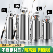 进口不锈钢喷壶气压式高压大容量压力洒水壶消毒喷柴油手动喷雾器