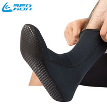 潜水袜3mm沙滩祙鞋潜水浮装备游泳脚套防水自由潜水袜子保暖防滑