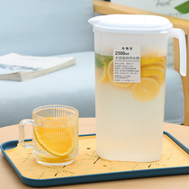 日式冰箱冷水壶家用凉水杯大容量耐高温储水夏饮料桶冷泡壶凉水壶