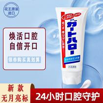 日本进口花王大白牙膏洁净去渍去异味清新口气薄荷味牙膏165g