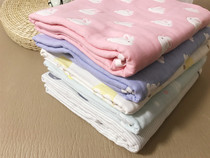 舒适高端款 全棉6层纱布儿童夏季盖毯 夏凉被 空调毯120-150*200
