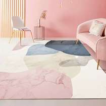 温馨浪漫ins风3D印花地毯 家用客厅卧室床边防滑地垫易清洗脚踏垫