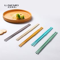 筷子家用悬浮合金筷高档防滑防霉可爱创意一人一筷2024年新款餐具