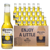 墨西哥进口科罗娜啤酒355ml*24小瓶装整箱小瓶原装Corona淡色黄啤