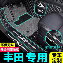 适用于丰田亚洲龙脚垫全包围专用2021款大包围汽车内用品后备箱垫