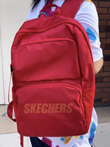Skechers/斯凯奇 简约时尚拉链开合 书包 背包 双肩包 男女同款