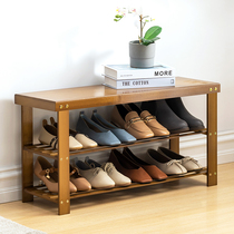 入门换鞋凳可坐式家用进门口创意超窄简约现代小鞋柜实木穿鞋凳子
