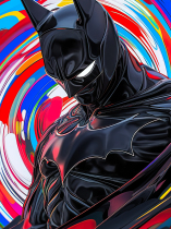 【草帽GK】哥谭巨星 蝙蝠侠batman布鲁斯韦恩小丑黑暗骑士装饰画