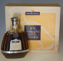 老洋酒收藏90年代法国Martell马爹利xo干邑白兰地40度700ml 青瓶