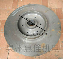 清水泵配件离心泵铸铁叶轮IS管道泵水叶多级泵叶轮双口环叶片可定