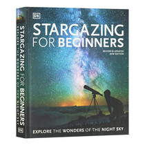 华研原版 观星入门指南 英文原版 Stargazing for Beginners DK初学者星空百科读物 太空 天空观察 探索星际科学读物 英文版进口书