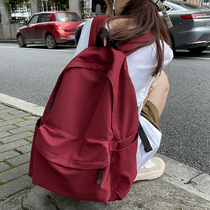 书包女日系ins风简约校园高中大学生双肩包初中生旅行背包大容量
