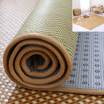 日式藤席地垫客厅卧室榻榻米打地铺凉席地毯夏季儿童爬行垫可折叠