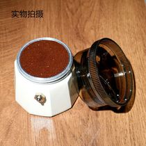摩卡壶布粉器新款咖啡壶接粉环无压转转平快速布粉不撒粉布粉器