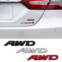 适用本田CRV改装AWD四驱贴标标志个性贴标CRVAWD尾标外饰装饰车标