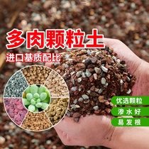 多肉颗粒土植物泥炭花土铺面石叶插纯颗粒专用营养土包邮发酵土壤