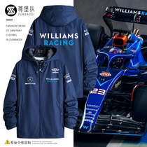 威廉姆斯车队冲锋衣amg奔驰拉塞尔同款F1赛车服三合一外套夹克男