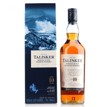 苏格兰进口洋酒泰斯卡10年单一麦芽纯麦威士忌700ml Talisker行货
