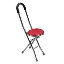 新款新超轻拐杖座椅出行神器老人拐杖凳三脚防滑可折叠中老年拐杖