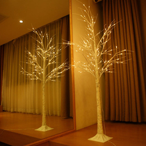 新春装饰品白桦树灯中式简约客厅卧室房间直播间装饰布置过新年