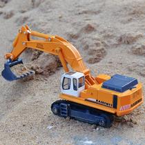凯迪威合金工程车挖掘机模型挖土机儿童玩具汽车运输车叉车玩具车