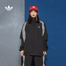 运动夹克外套女装春季新款adidas Originals阿迪达斯三叶草官方