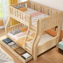 木床组合实木上下床双人床上下铺床儿童高低床床子母床两层双层床