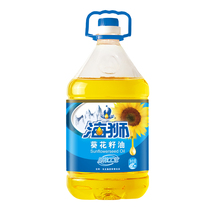 海狮葵花籽油3.5L/桶烹饪炒菜家用压榨葵花籽油食用油