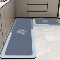 硅藻泥厨房地垫防滑防油吸水垫家用门口脚垫防水耐脏免洗可擦地毯