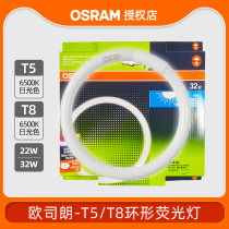 OSRAM欧司朗T5环管环形灯管圆管吸顶灯22W32W环管灯芯光源三基色