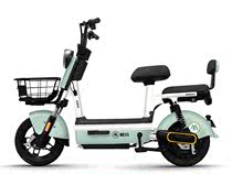 爱玛电动车哆乐豪华版新国标电动自行车代步车石墨烯电池