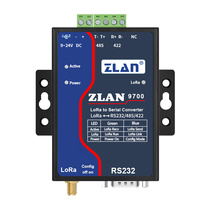 lora模无线块串口RS232/422/485转lora数传电台网关ZLAN9700/9743
