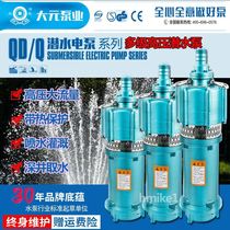 QD高扬程多级潜水泵家用220v农用井水高压抽水机小老鼠降水泵