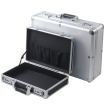 手提式铝合金工具箱仪器设备收纳盒带锁的收藏储物小号密码铝箱子