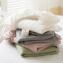 定制全棉夹棉单件床笠床垫保护套床罩可水洗床笠套加厚加高简约纯