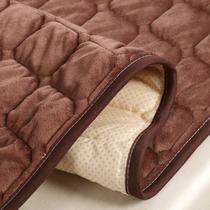 洗头床床垫子无洞美容水晶绒保暖防滑加厚按摩折叠床护垫化纤床垫