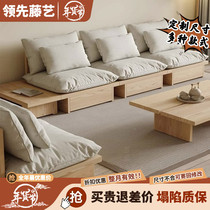 日式实木红木沙发垫软靠背定制地台羽绒乳胶颗粒海绵坐垫靠垫订做