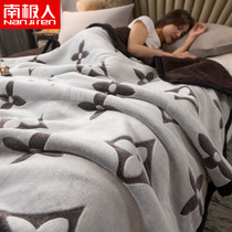 毛毯被子加厚羊羔毯保暖床单铺床毯子单人床上用