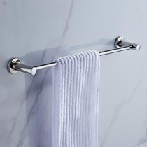 九牧᷂浴室不锈钢毛巾架毛巾单杆双杆卫浴巾挂浴巾架卫生间毛巾杆