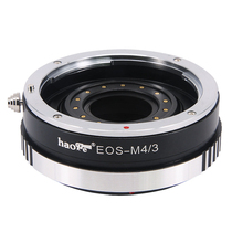 号歌 EOS-M4/3 转接环 带光圈 佳能EF镜头转奥林巴斯PENF 松下GX8
