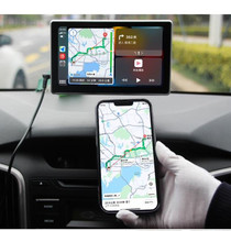 无线车载7寸同屏器carplay  手机互联同屏导航 倒车影像 无需安装
