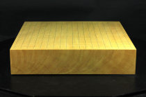 日本围棋盘 本榧 天地柾2.9寸 黑木制作 番號5236