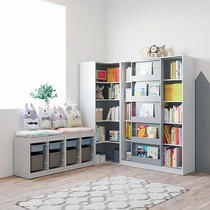 可比熊实木转角柜可定制儿童房设计组合宝宝玩具收纳书架多层书柜