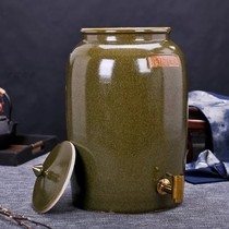 油缸陶瓷带盖家用厨房花生油菜油山茶油密封30斤50斤100斤装油罐