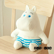 日本代购 Moomin精灵姆明 可爱 毛绒公仔 玩偶  布娃娃 礼物